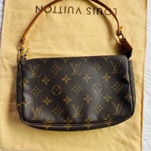 Louis Vuitton Brown Monogram Shoulder Bag